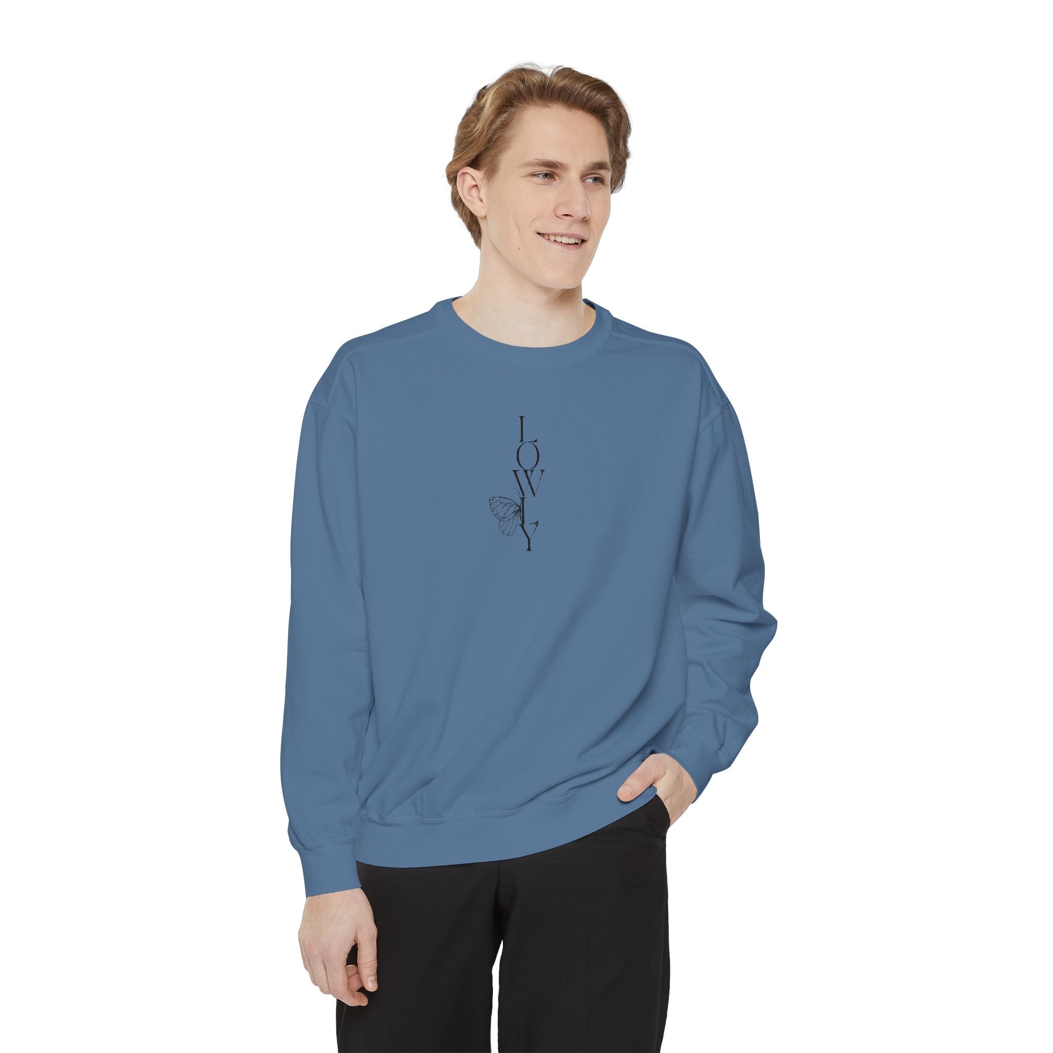Gentle and Lowly Butterfly Crewneck
