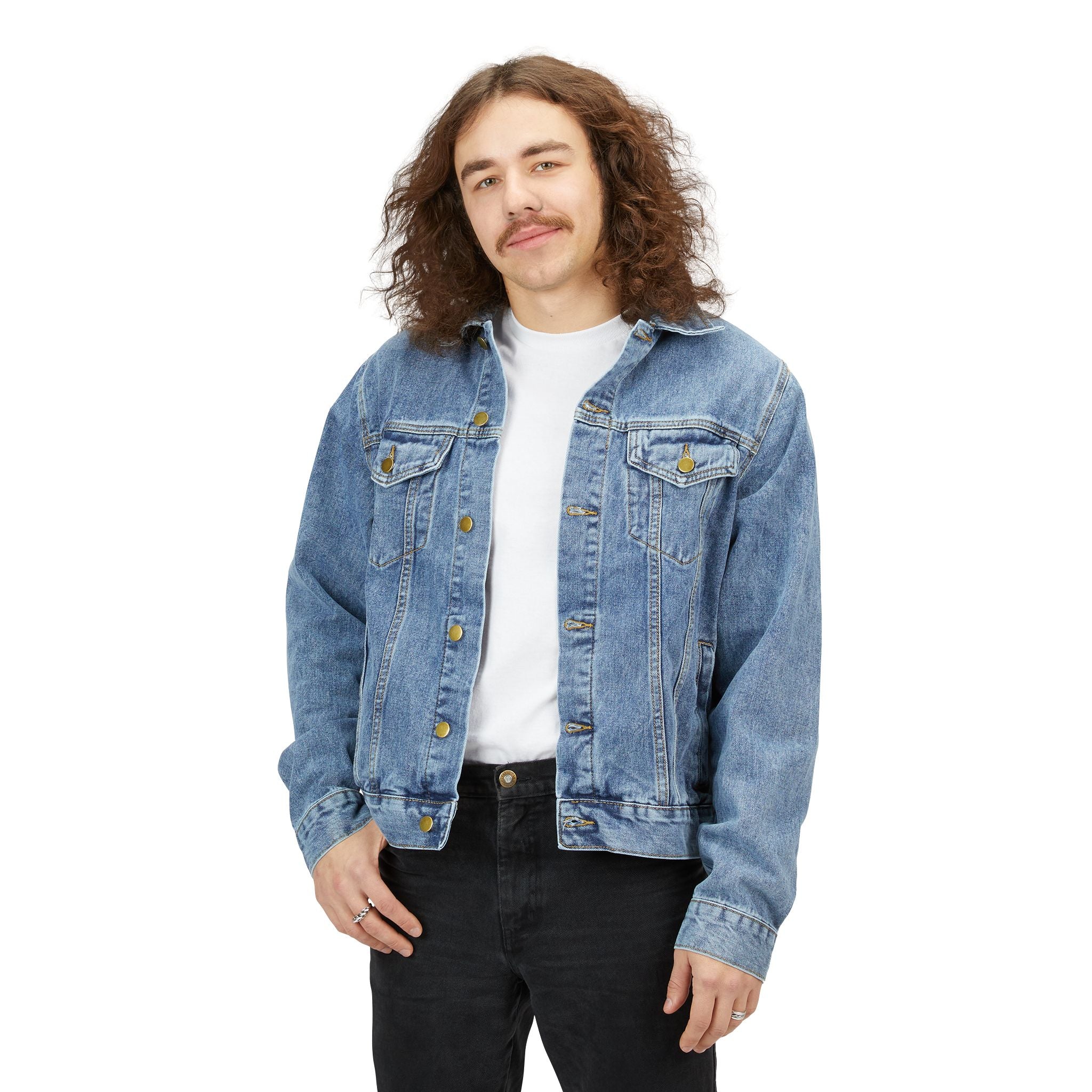 Stay Lowly Men's Denim Jacket