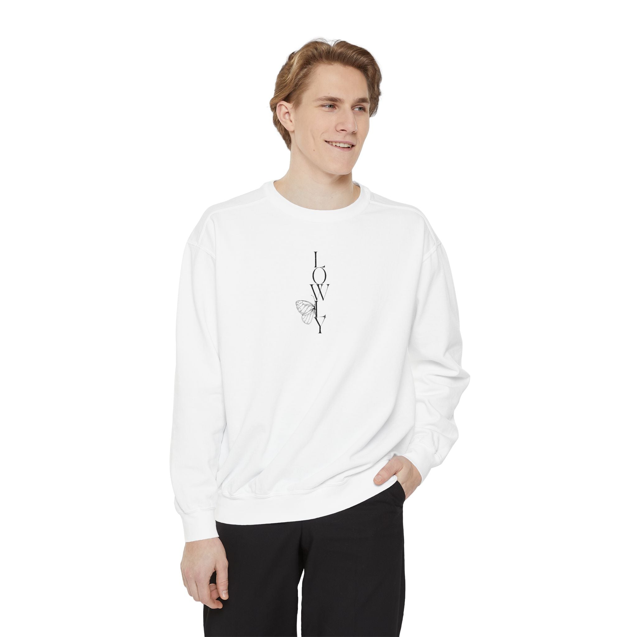 Gentle and Lowly Butterfly Crewneck