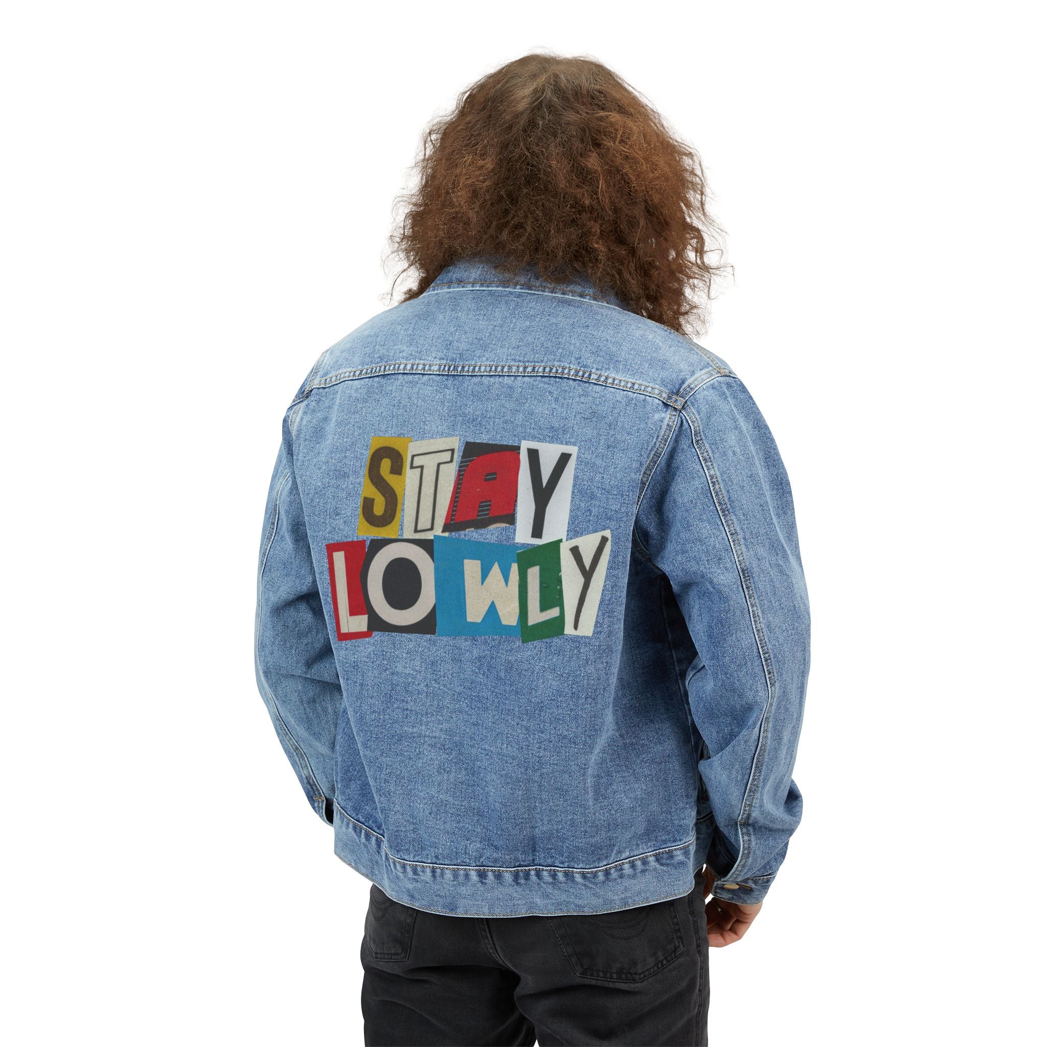 Stay Lowly Men's Denim Jacket