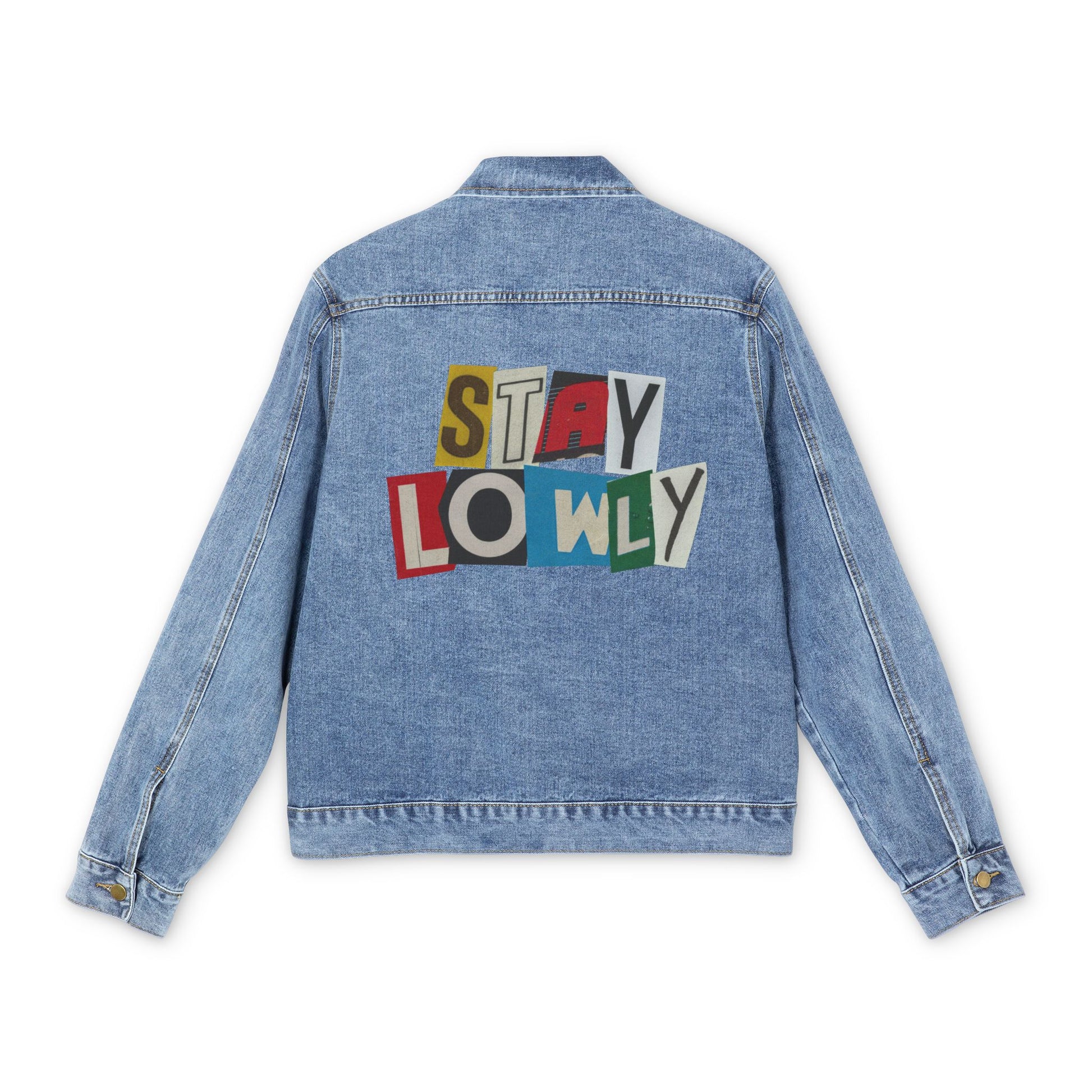 Stay Lowly Men's Denim Jacket