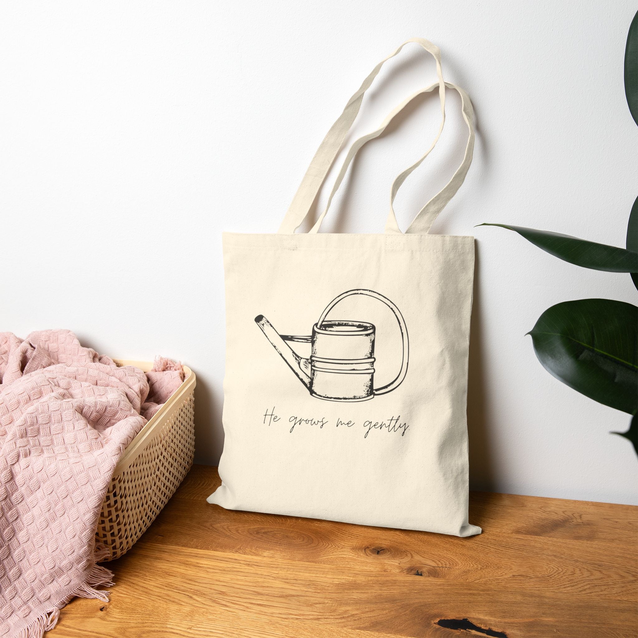 He grows me gently Tote Bag
