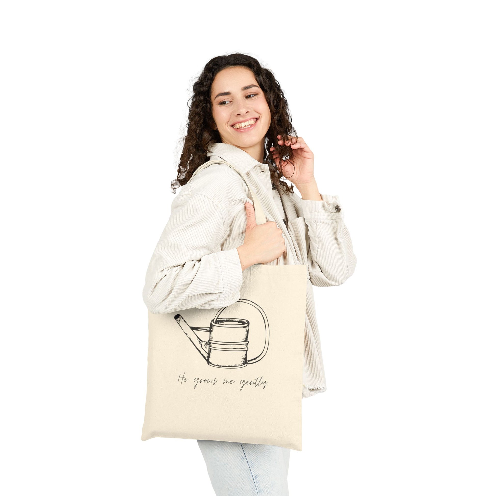 He grows me gently Tote Bag
