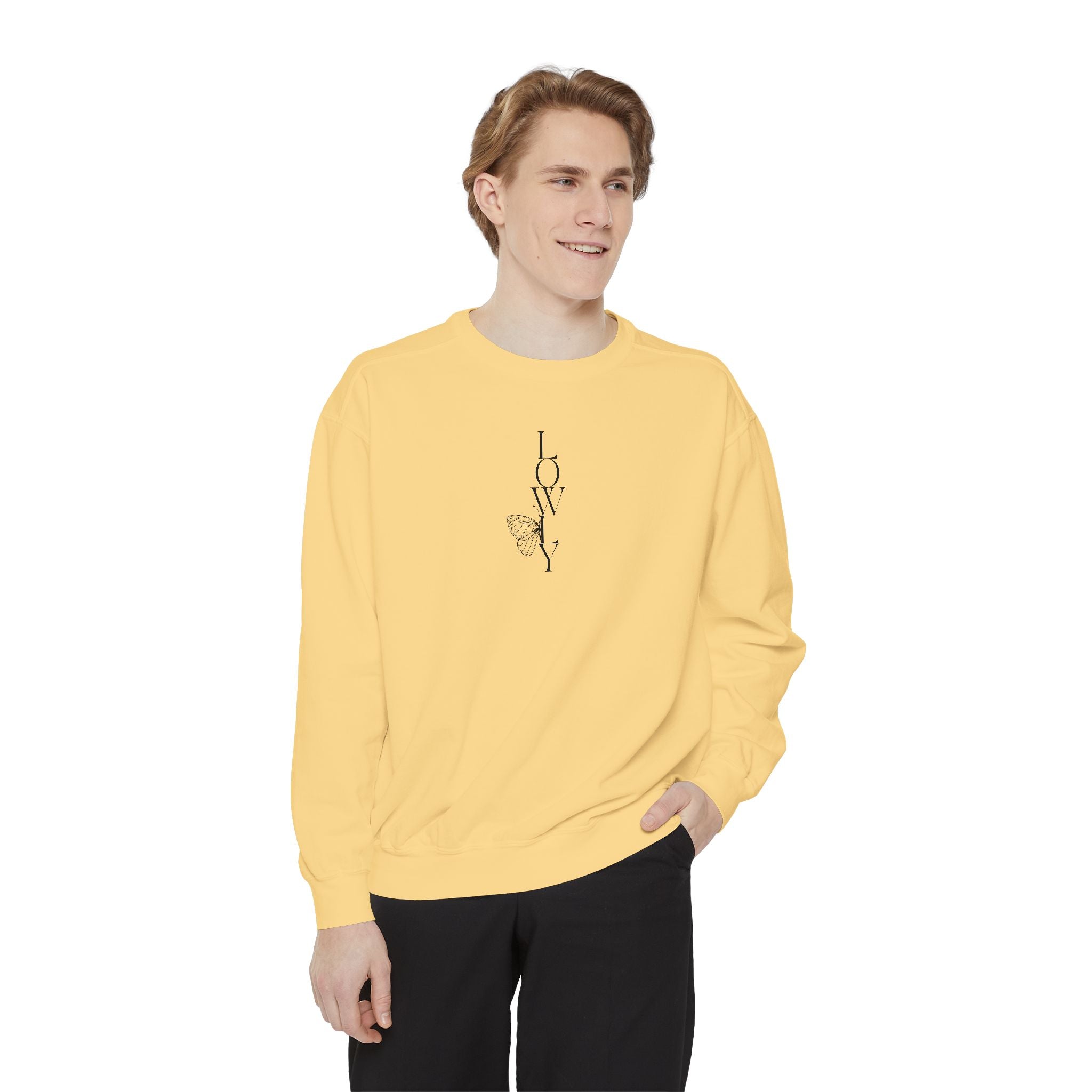 Gentle and Lowly Butterfly Crewneck
