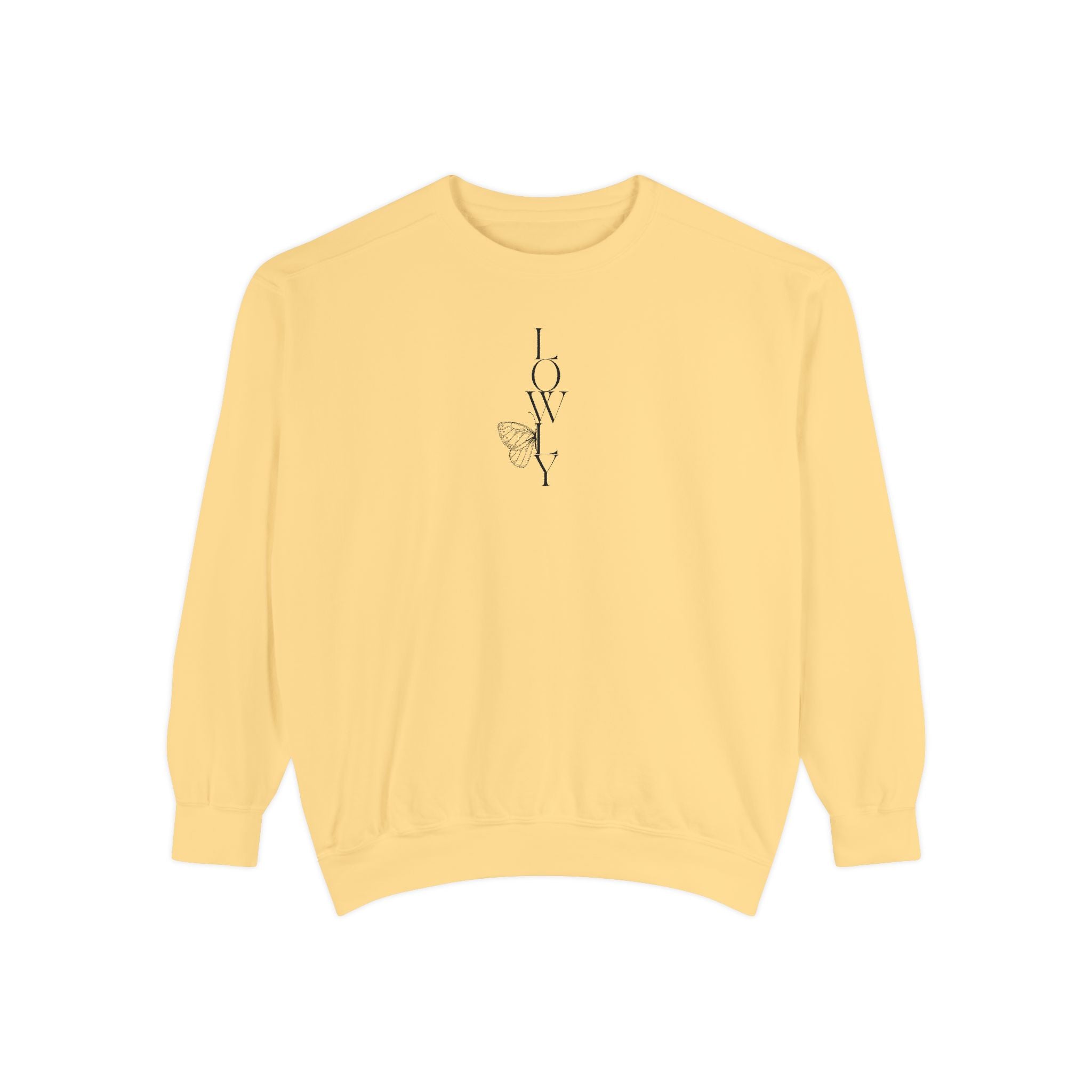 Gentle and Lowly Butterfly Crewneck